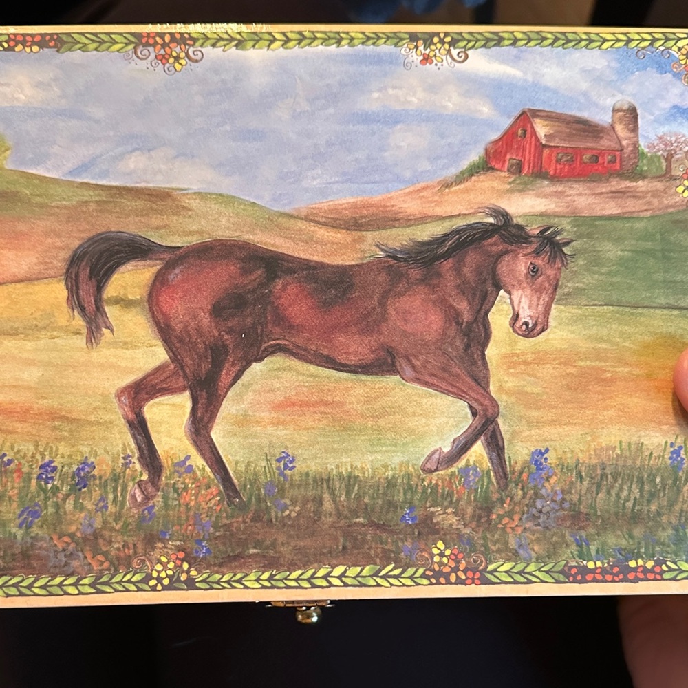 Horse Jewelry Box